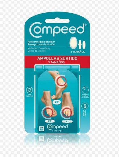 Compeed Ampollas Pack Mixto 5 Uds