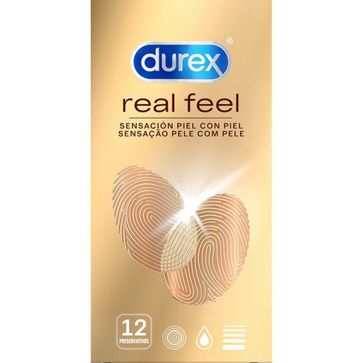 Durex Real Feel 12 Preservativos