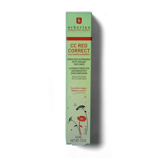 Erborian CC Red Correct correctora antirojeces 45ml