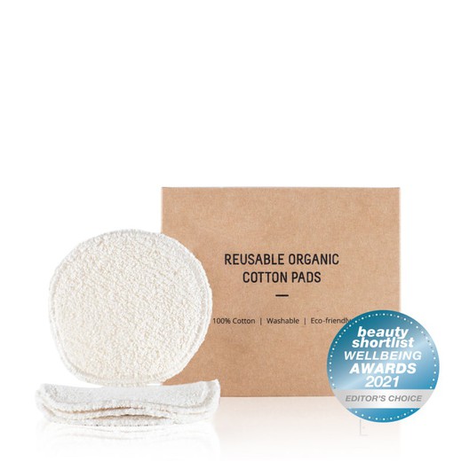 FRESHLY Reusable Organic Cotton Pads x 4