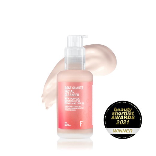 FRESHLY Rose Quartz Facial Cleanser - 200ml