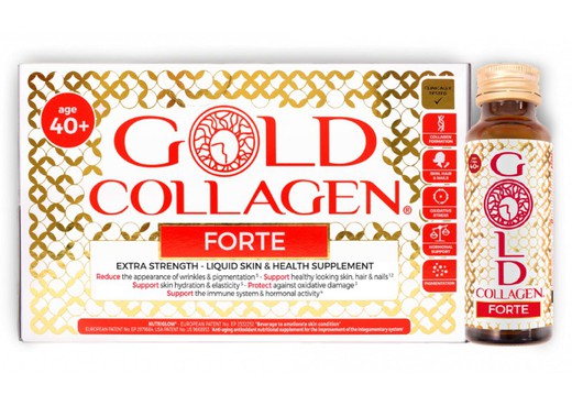 Gold Collagen Forte 50ml 10 Frascos monodosis.