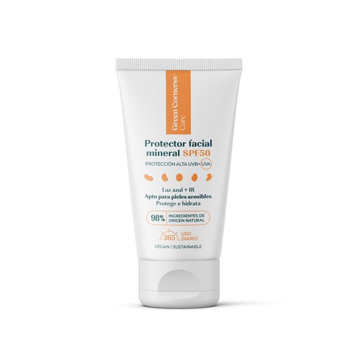 Green Corners Protector Facial Mineral SPF50