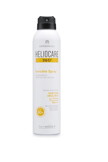 HELIOCARE 360 INVISIBLE SPRAY SPF50+ 200 ML corporal