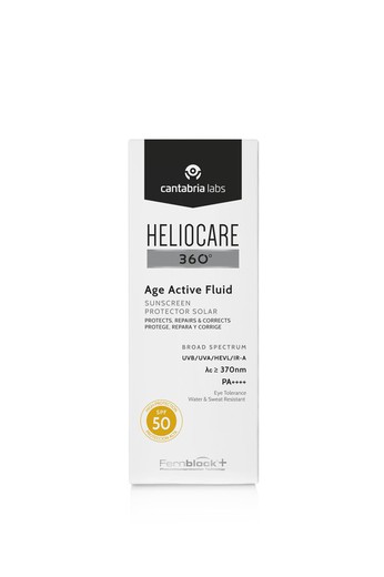 HELIOCARE 360 AGE ACTIVE FLUID SPF 50 facial