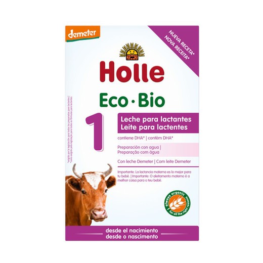Holle 1 Leche Vaca Eco 1 Envase 400g