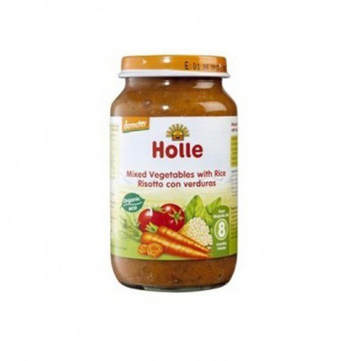 Holle Potito Risotto con Verduras 220gr