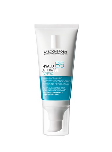 La Roche Posay Hyalu B5 Aquagel SPF30 Cuidado dermatológico anti-arrugas rellenador , reparador y protector con ácido hialuróinico