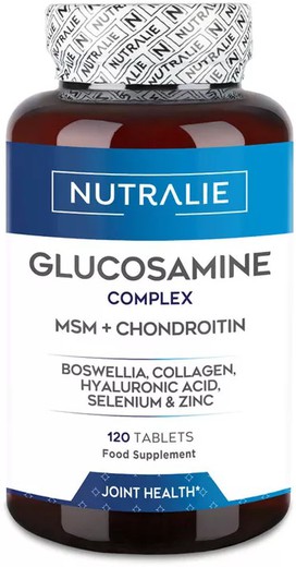 Nutralie Glucosamina Complex MSM+CHONDROITIN 120 Comprimidos