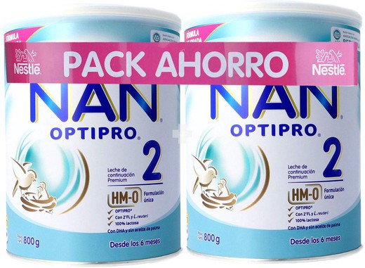 Pack Ahorro NAN 2 800g 2 unidades