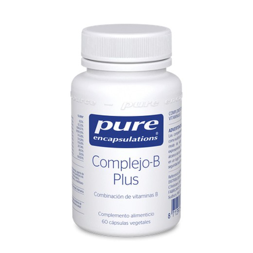 PURE Encapsulations Complejo-B  60 cápsulas 29g