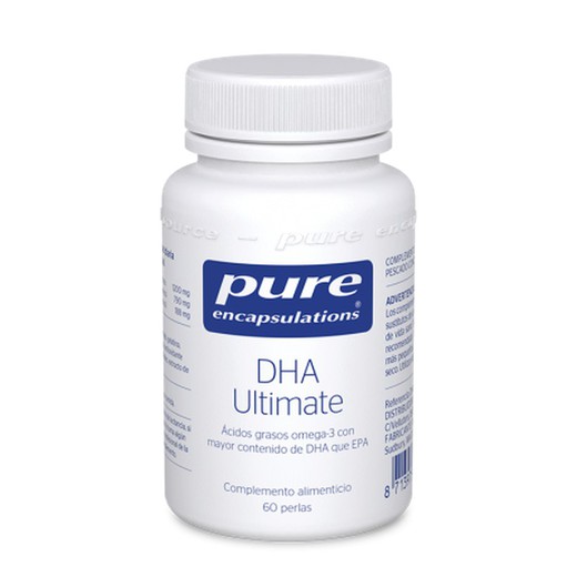 PURE Encapsulations DHA Ultimate 60 cápsulas 51g
