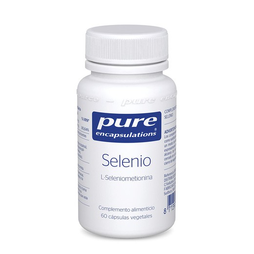 PURE Encapsulations Selenio 60 cápsulas 13g