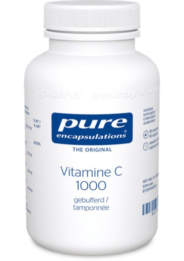 PURE Encapsulations VitaminaC 1000 90 cápsulas 94g