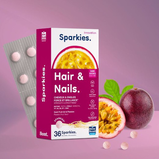 Sparkies Hair&Nails 36 microperlas