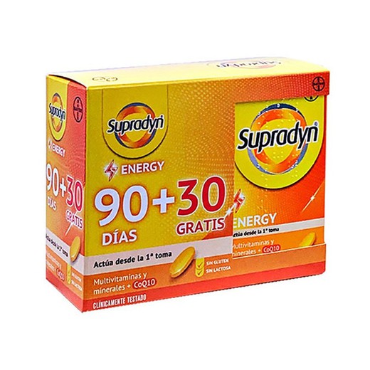 Vitaminas Supradyn Activo 90+30 comprimidos