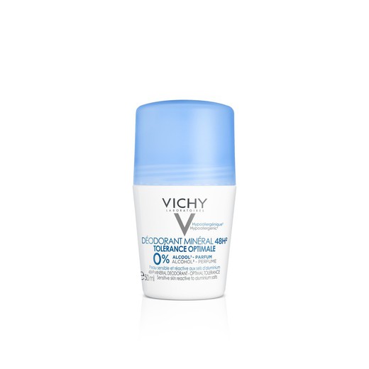 Vichy Desodorante Mineral Roll On Tolerancia Óptima 48H