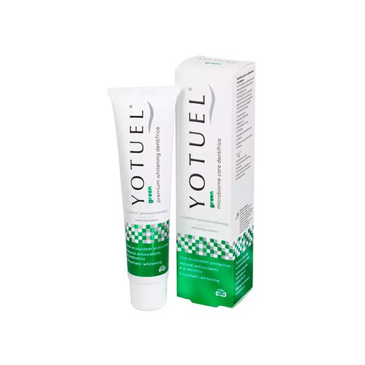 Youtuel green dentífrico para el cuidado integral oral 100g