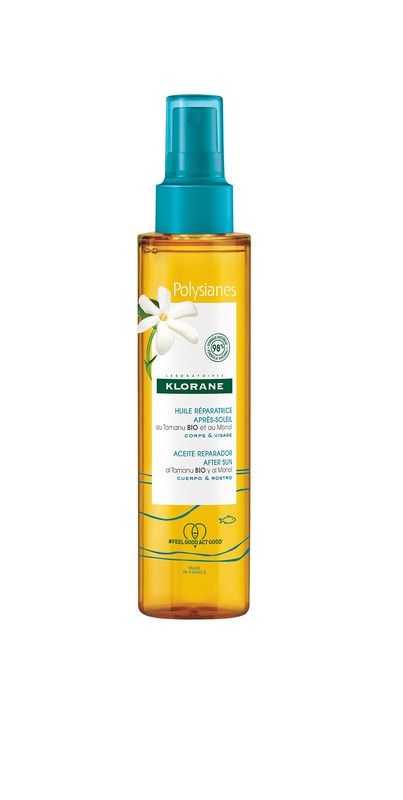 Polysianes Klorane Aceite seco Reparador After Sun 150ml