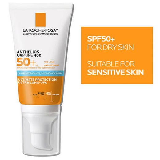 Anthelios Uv-Mune 400 Crema Solar Hidratante Facial Spf50+ 50ml