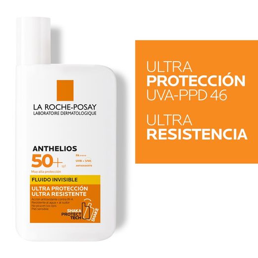 Anthelios Uv-Mune 400 Fluido Invisible Spf50+ Color 50ml