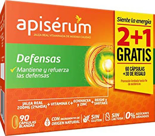 Apiserum Defe. Caps.- Pack 3m