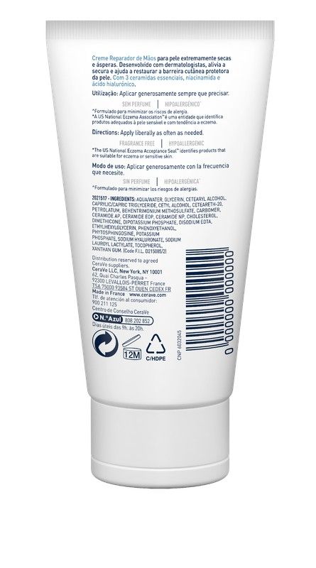 Cerave Crema Reparadora de Manos 50ml