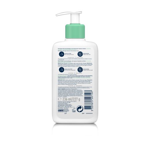 Cerave Gel Limpiador Espumoso 236ml