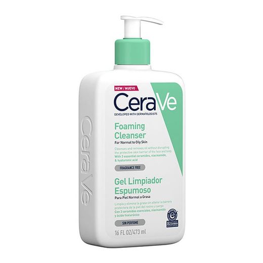 Cerave Gel Limpiador Espumoso 473ml