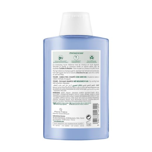 Klorane Champu Fibras De Lino 200ml