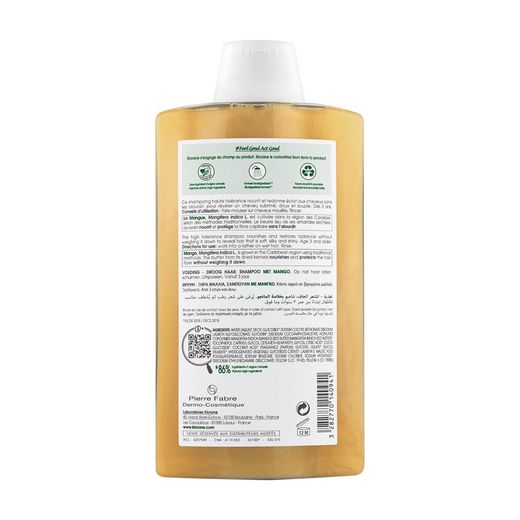 Klorane Champu Manteca De Mango 400ml