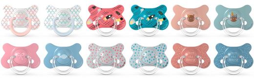 Chupete Fusion Tet.Fisio Silicona 4-18m 2us
