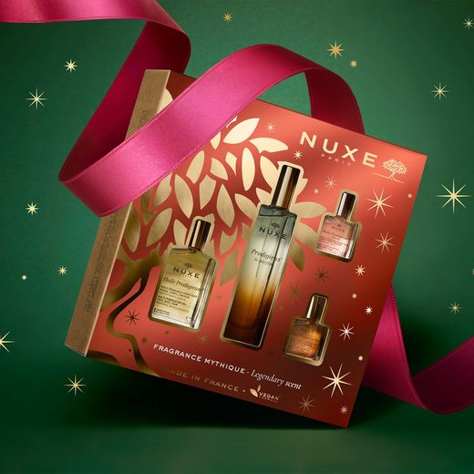 Nuxe Cofre Prodigieux® Fragancia Mítica (Prodigieux® le parfum 50ml + Huile Prodigieuse® 30ml + Huile Prodigieuse® Florale 10ml + Huile Prodigieuse® Or 10ml)
