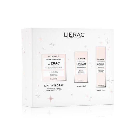 LIERAC Cofre De Navidad Lift Integral Pack Crema de Día Reafirmante 50ml + Sérum Tensor 15ml + Crema Noche 25ml