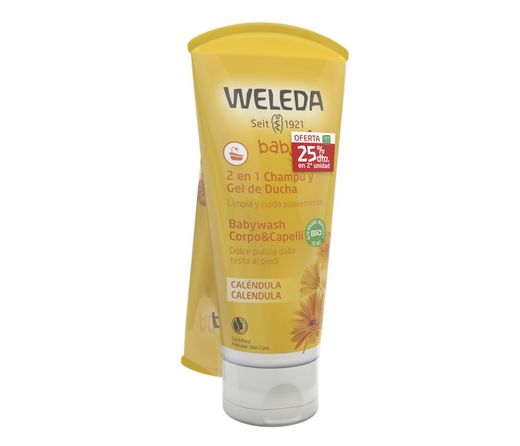 Duplo Champú Y Gel De Ducha De Caléndula (200ml+200ml)