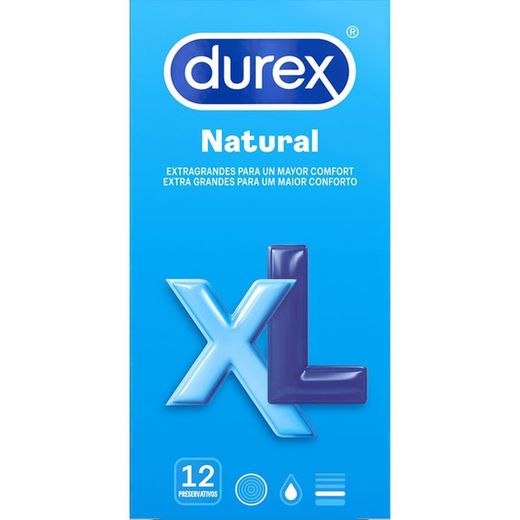 Durex Natural XL 12 Preservativos