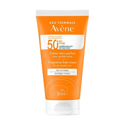 Eau Thermale Avène Crema Solar Facial Spf 50+ Sin Perfume 50 Ml