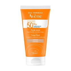 Eau Thermale Avène Fluido Solar Con Color Spf 50+ 50 Ml