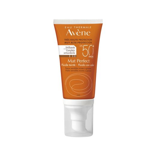 Eau Thermale Avène - Mat Perfect Fluido Con Color