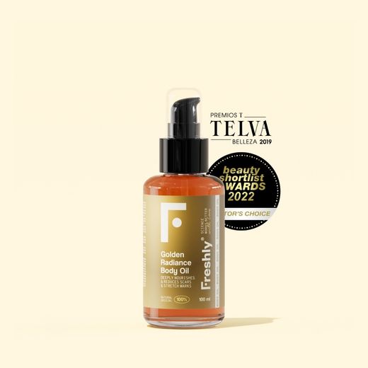 FRESHLY COSMETICS GOLDEN RADIANCE BODY OIL 100ML