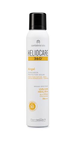 Heliocare 360Âº SPF 50 Fluido Airgel Corporal Protector Solar / Sunscreen 200 ml