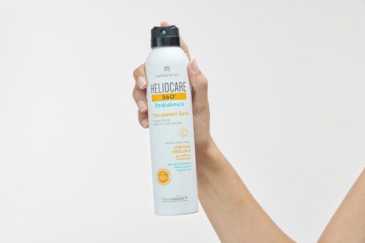 Heliocare 360º SPF 50+ Pediatrics Spray Protector Solar Transparente 1 Envase 200 ml