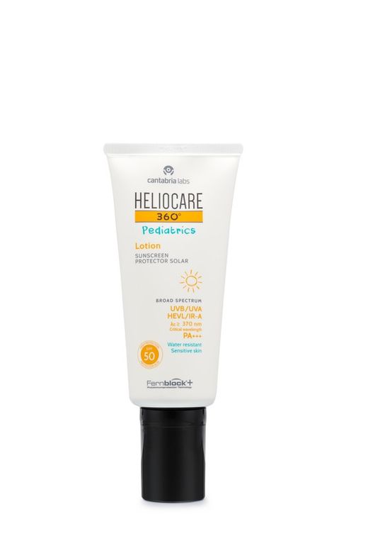 HELIOCARE 360 PEDIATRICS LOTION SPF 50 200 ML cara-cuerpo