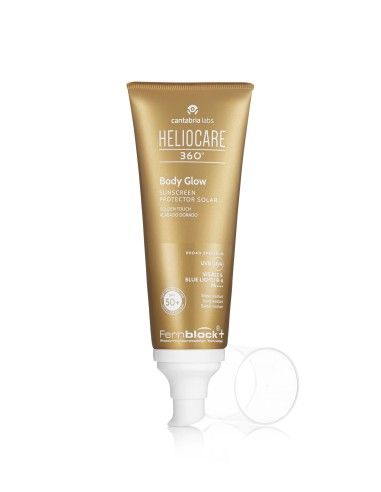 Heliocare 360ÂºSPF 50+ Body Glow Protector Solar 1 Tubo 100ml
