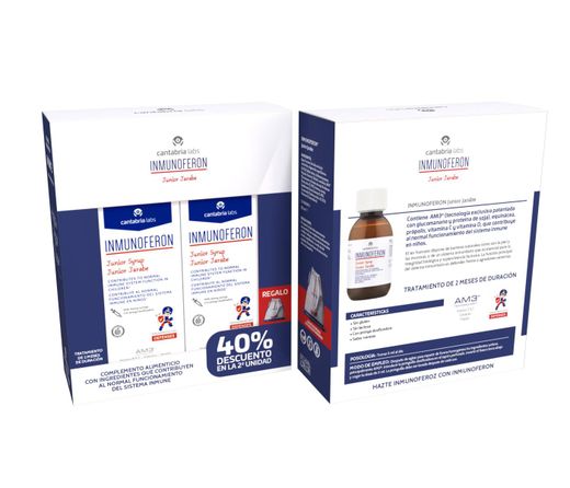 Inmunoferon Junior Jarabe 2 envases
