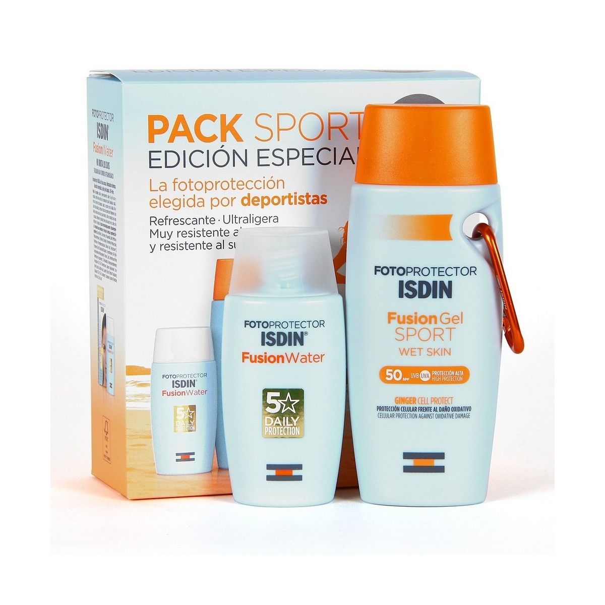 Isdin Pack Fusion Gel Sport + Fusion Water