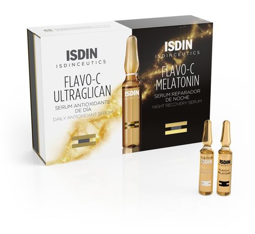 Isdinceutics Flavo-C Melatonin 10u + Flavo-C Ultragican 10u
