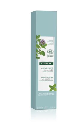 Klorane Crema facial a la Menta Bio 40ml