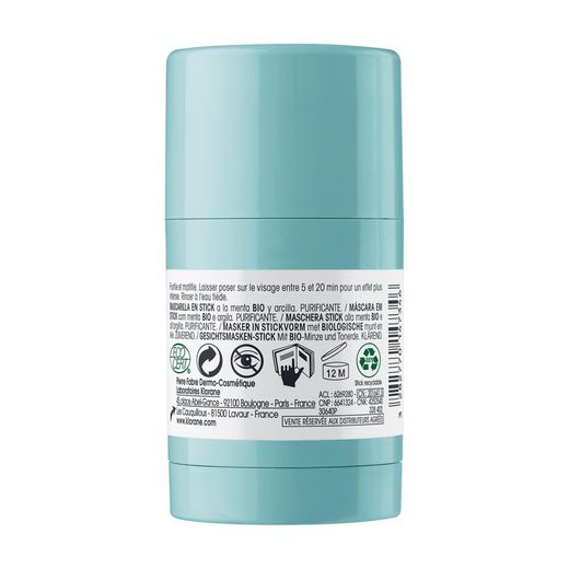 Klorane Mascarilla facial a la Menta Stick 25g