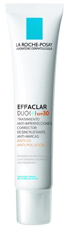 La Roche-Posay Effaclar Duo (+) Tratamiento Anti-imperfecciones y Marcas con Protección spf30 40 ml